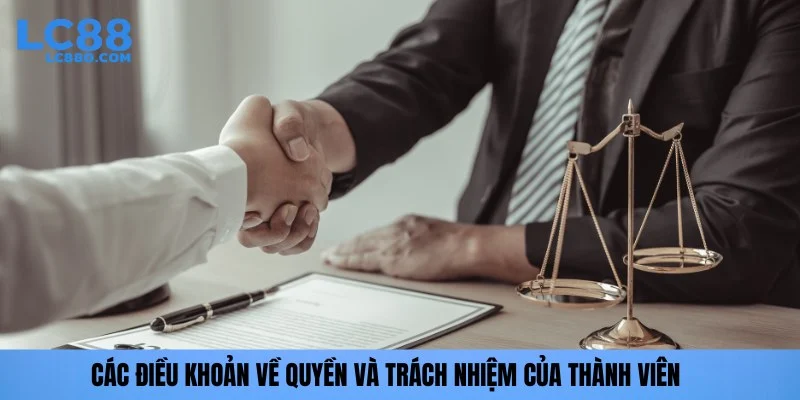 Các điều khoản về quyền và trách nhiệm của thành viên
