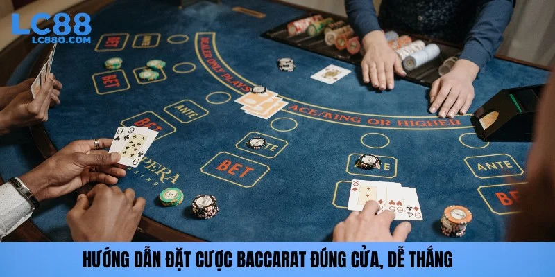 Hướng dẫn đặt cược Baccarat đúng cửa, dễ thắng